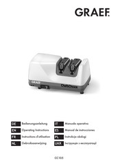 Graef Chef'sChoice CC 105 Bedienungsanleitung