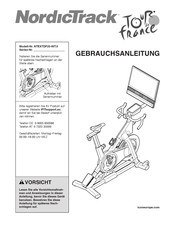ICON NordicTrack Tour de France Gebrauchsanleitung