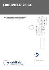 Orbitalum 819 000 001 Originalbetriebsanleitung Und Ersatzteilliste