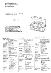 Grundig TK46 Bedienungsanleitung