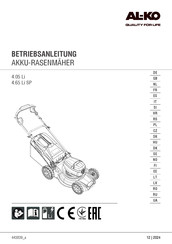 AL-KO 4.65 Li SP Betriebsanleitung