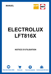 Electrolux EFTF19W Benutzerinformation