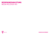 T-Mobile MEDIA RECEIVER 401 Bedienungsanleitung