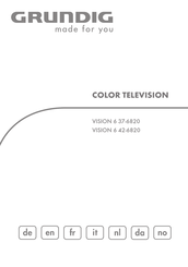Grundig VISION 6 37-6820 Bedienungsanleitung
