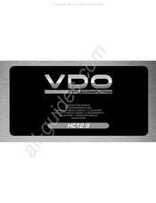 VDO Cyclecomputing HC12.6 Bedienungsanleitung
