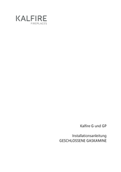 Kalfire G85/44C Installationsanleitung