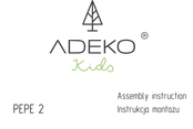 Adeko PEPE 2 Bedienungsanleitung