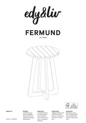 Pfister edy&liv FERMUND 152130 Montageanleitung