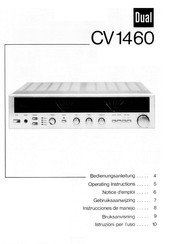 Dual CV 1460 Bedienungsanleitung
