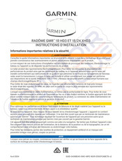 Garmin GMR 18 XHD3 Installationsanweisungen