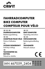 Crivit 467059 2404 Bedienungsanleitung