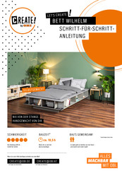 OBI CREATE! WILHELM Schritt-Für-Schritt-Anleitung