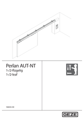 GEZE GEZE PERLAN AUT-NT Bedienungsanleitung