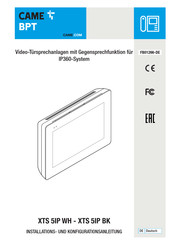 CAME BPT 840CH-0090 Installations- Und Konfigurationsanleitung