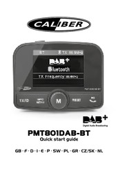 Caliber PMT801DAB-BT Schnellstartanleitung