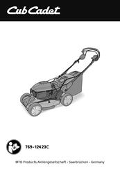 Cub Cadet XM2 DR46SA Originalbetriebsanleitung