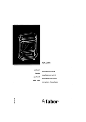 Faber KOLDING Installationsvorschrift