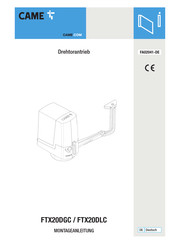 Came FTX20DGC Montageanleitung