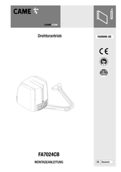 CAME FA7024CB Montageanleitung