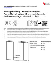 Rauch Memphis MZ056 Montageanleitung