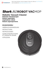Shark AI ROBOT VACMOP RV2001WD Gebrauchsanweisung