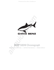 Chris Benz DEEP 1000M Bedienungsanleitung