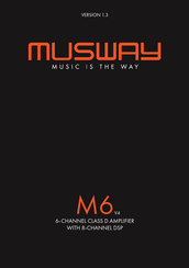 Musway M6 v4 Bedienungsanleitung