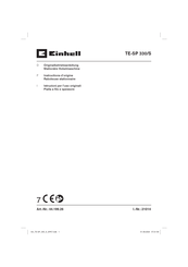 Einhell TE-SP 330/S Originalbetriebsanleitung