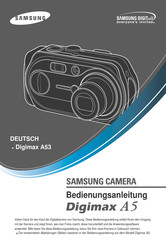 Samsung Digimax A53 Bedienungsanleitung