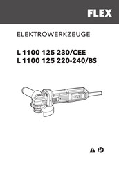 Flex L 1100 125 230/CEE Handbuch