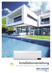 Mtf Samsung BAC Wind-Free AC026TNXDKG/EU Installationsanleitung