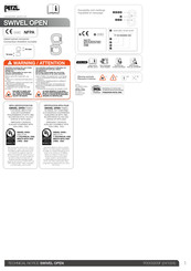 PETZL SWIVEL OPEN Bedienungsanleitung