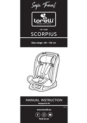 Lorelli SCORPIUS Gebrauchsanweisung