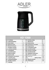 Adler europe AD 1350 Bedienungsanleitung