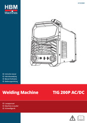 HBM Machines H133369 Bedienungsanleitung