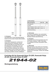 Ohlins 21944-02 Montageanleitung