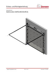 Jansen SAFELINE 60 Einbau- Und Montageanleitung