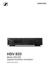 Sennheiser HDV 820 Bedienungsanleitung