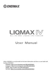 ENERMAX LIQMAX IV Bedienungsanleitung