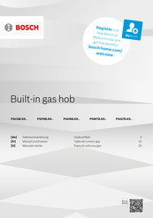 Bosch PGC6B K9 Serie Gebrauchsanleitung
