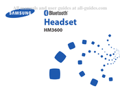 Samsung HM3600 Bedienungsanleitung