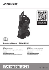 Parkside PHD 170 D2 Originalbetriebsanleitung