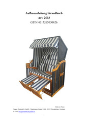Westerholt 2603 Aufbauanleitung