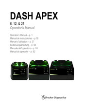 Drucker Diagnostics DASH APEX 12 Bedienungsanleitung