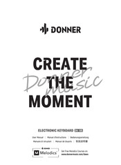 Donner DK-10S Bedienungsanleitung