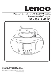 LENCO SCD-860 Bedienungsanleitung