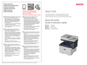 Xerox C325 Kurzübersicht