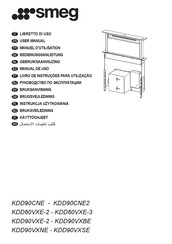 Smeg KDD90CNE2 Bedienungsanleitung