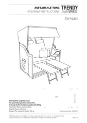 Devries TRENDY Compact Aufbauanleitung