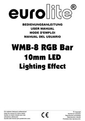 EuroLite WMB-8 Bedienungsanleitung